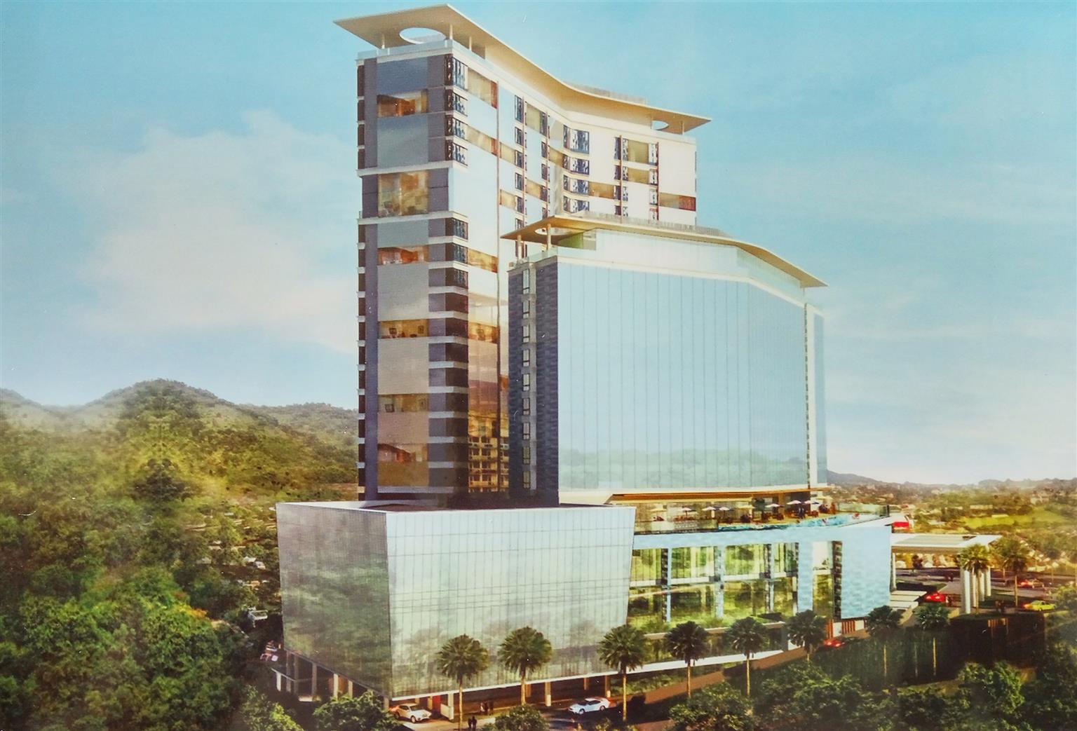 Hotel Wyndham Panbil Batam Esterno foto